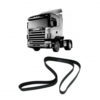Correia motor 8PK2135 / Scania   - Código 10026-1-1