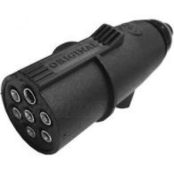 TOMADA CARR 7 POLOS-MACHO/RED - Código 826-1-1