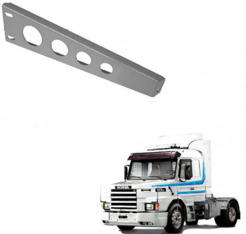 Suporte para-choque  /  lado direito reto - Scania  T112 / T113  OR-300766 - Código 1532-1-1
