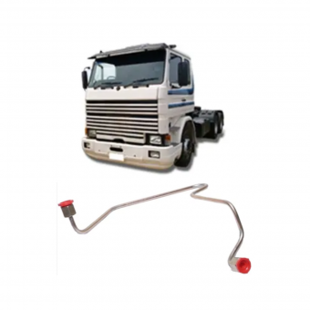 Tubo injetor 1 cilindro - Scania 112    OR- 9994081101 - Código 1595-1-1