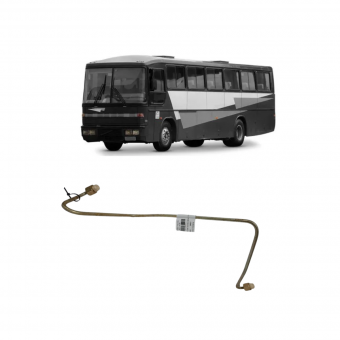 Tubo injeto 5 cilindro - Volvo B58 / B10M    REF- 8121520 - Código 1617-1-1