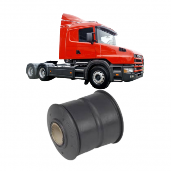 Bucha capô T124 / Cabine P S4  2 pontos ( Dianteiro )  Scania  - Código 1708-1-1