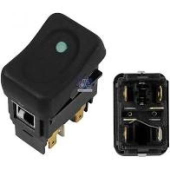 Interruptor farol neblina / freio motor / ar condicionado  scania 113/s4/pgr - Código 2449-1-1