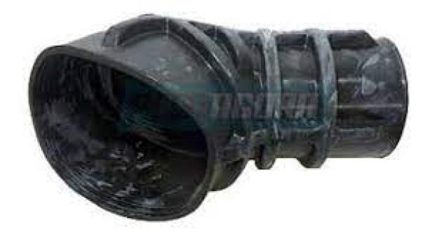 Curva saida filtro ar scania t 113 - Código 2982-1-1