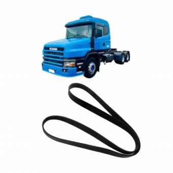 Correia motor 8PK1545 / Scania  S4 sem ar - REF.1389029 / 1800522 - Código 2616-1-1