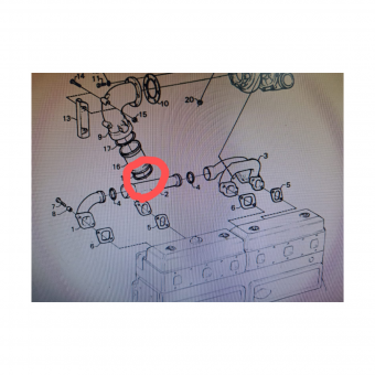 ANEL CURVA FREIO MOT SC112/3-110MM
