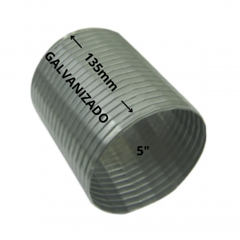 TUBO FLEX VV FH-CURTO 5/GALV - Código 3021-1-1