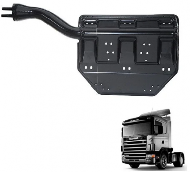 Suporte para-lama / traseiro / lado direito / 4x2 -  Scania   S4  OR-1457886 - Código 3291-1-1