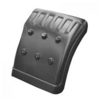 Paralama tracao scania s4 -1/2 de/td -preto - Código 4192-1-1