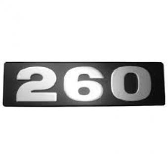 Emblema potência 260 - Scania  P94    OR-1365121 - Código 3327-1-1