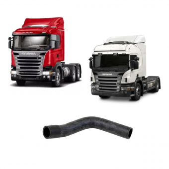 Mangueira duto ar ( Motor  ) Scania  D9 / DC13 - P / G / R / T  2003 A 2018 / REF.2074018 / 1888280 - Código 3411-1-1