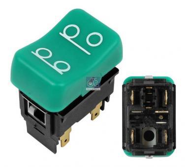 Interrutor levant eixo scania 113 / s4 - painel - Código 10469-1-1