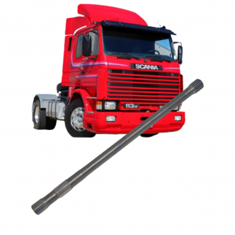 Semieixo com bloqueio / Scania - Código 376-1-1