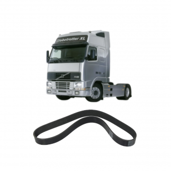 Correia ( Alternador ) 8PK0835 / Volvo FH 420  2000......  / REF. 20708127 / 20430363 - Código 4020-1-1