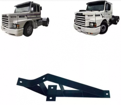 Suporte quebra sol externo -  Scania 112 / 113  OR-524720 - Código 4037-1-1