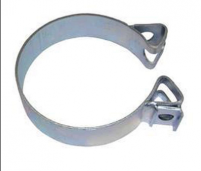 Abraçadeira tubo escapamento scania112 / 113 - entrada / saida silencioso - Código 4198-1-1