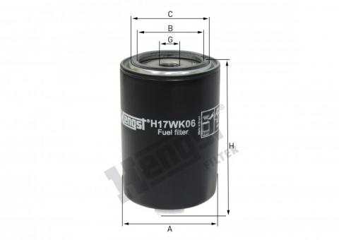 FILTRO COMB VW/FORD/CUMMIS - Código 10055-1-1