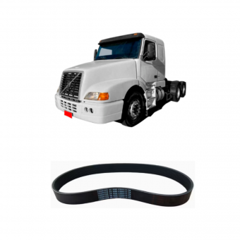 Correia 8PK0800 / Volvo FH12 / NH12 ( Sem ar ) REF. 978207 - Código 4508-1-1