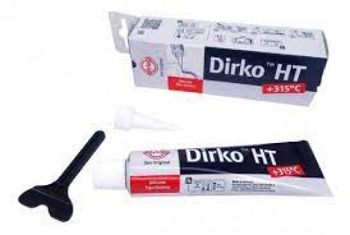 SILICONE DIRKO ELRING-300 GRAUS-PRETO - Código 5980-1-1