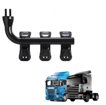 Suporte para-lama traseiro / dianteiro / lado esquerdo - Scania S4  OR-1457923 - Código 5534-1-1