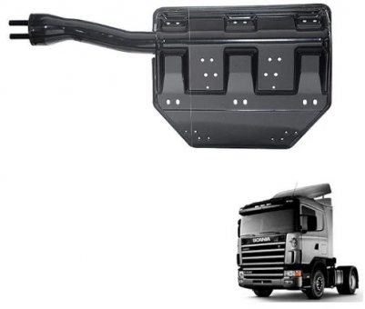 Suporte para-lama traseiro / dianteiro / lado esquerdo / curva 35mm - Scania  S4   OR-1457921 - Código 5536-1-1