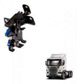 Trava grade frontal scania pgrt - lado esquerdo ...11 - Código 5753-1-1