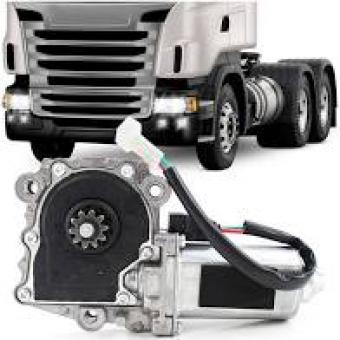 Motor maquina vidro eletrico volvo fh / scania s4 -lado direito - Código 7547-1-1