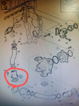 JUNTA BBA AGUA VV FH-FLANGE/ORIG