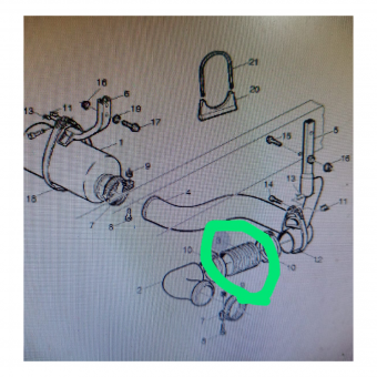 TUBO FLEX ESC SAIDA SIL VV-FH2012..