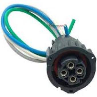 Tomada sensor volvo / scania -redonda - Código 8539-1-1