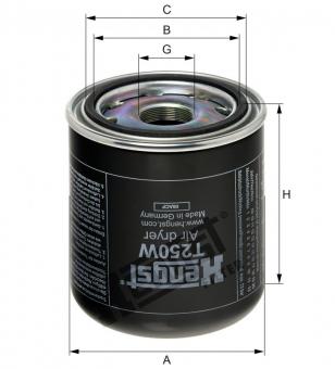 FILTRO VALV APU MBB/VV/VM/VW-WABCO - Código 9083-1-1