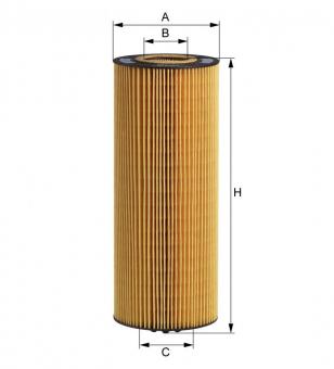 Filtro lubrificante mbb 1938s / actros - Código 9086-1-1