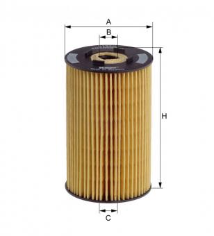 FILTRO LUBR MB OM364 - Código 9101-1-1