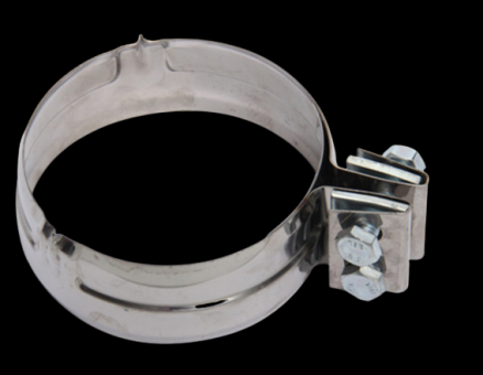 Abraçadeira tubo volvo vm - 4 polegadas - Código 7255-1-1