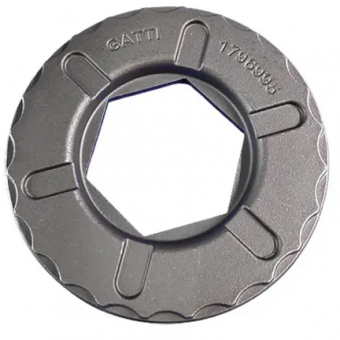 Porca ajuste / eixo inferior / câmbio GR / GRS / GRSO905 / R / GRSO925 / R / GR875 / R / GRS895 / GRSO895 / R  -   Scania   OR-1796995 / 1767266 - Código 7328-1-1