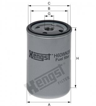 Filtro combustivel scania 112/113 / vv nl / euro 5 - Código 9339-1-1