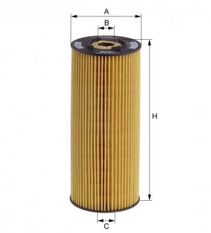 FILTRO LUBR MBB 1418/366 - Código 9350-1-1