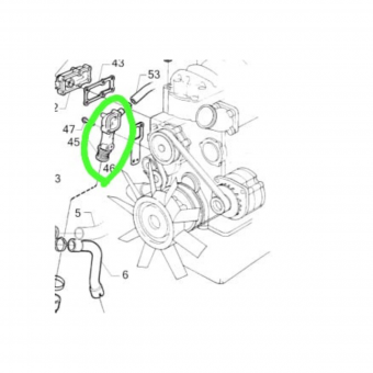 TUBO FLANG RAD K124/ONIBUS
