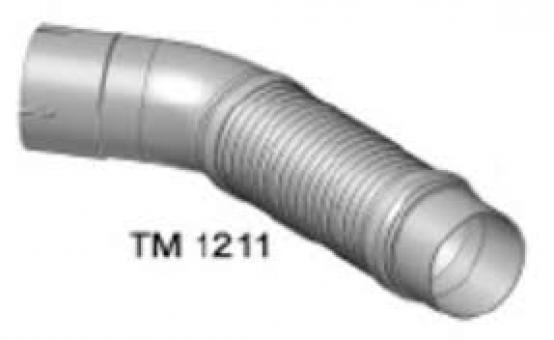 TUBO FLEX SAIDA MOT MBB AXOR-INOX - Código 7583-1-1