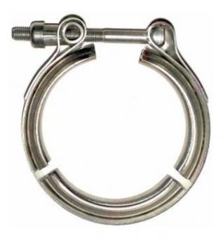 Abraçadeira tubo escapamento scania s5 - saida catalizador / inox - Código 7623-1-1
