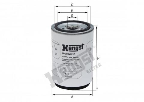 Filtro racor volovo nl / fh380 / scania s 4360 - Código 9861-1-1