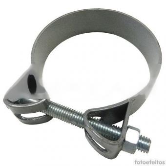 Abraçadeira tubo escapamento 5 polegadas - pintada - Código 7638-1-1