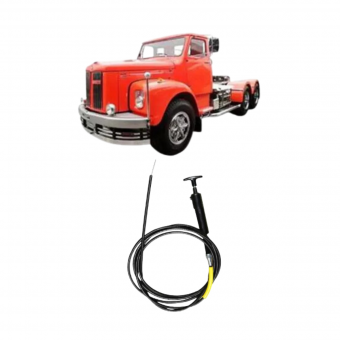 Cabo afogador motor 2160 mm / Scania - Código 7681-1-1