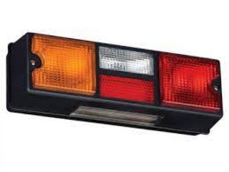 Lente lanterna scania 113/43 -lado esquerdo com vigia traseiro - Código 774-1-1