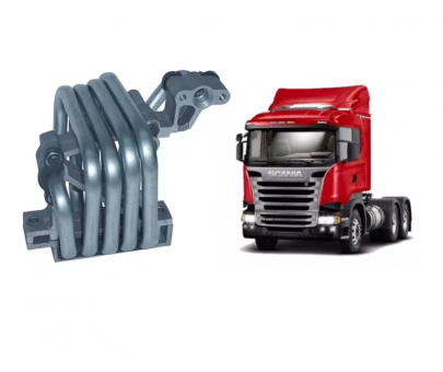 Serpentina compressor / com suporte / Scania  PGR  S5    OR-1798270  - Código 8141-1-1