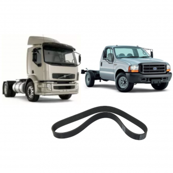 CORREIA 8PK1376 ALT VV FM/FH13 - Código 9106-1-1