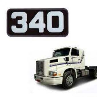 emblema potenicia volvo nl 340 - Código 9228-1-1