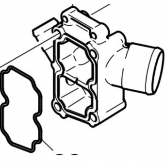 JUNTA FLANGE MOTOR-TRAS/SC D13/PGR