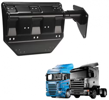 Suporte para-lama / traseiro / lado esquerdo - Scania S4 PGR   OR-1766664 - Código 9797-1-1